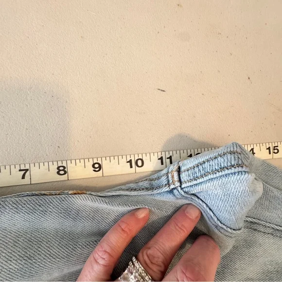 Lovervet - Kick Flare Cropped - Light Wash - 14W - Picture 8 of 12